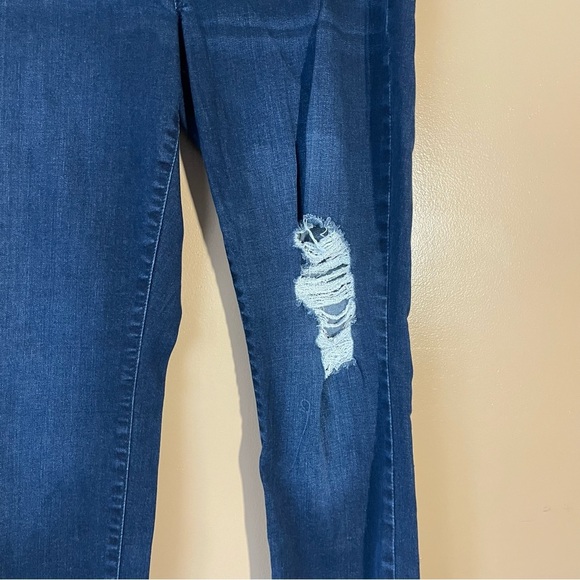 Rewash Navy Distressed Cropped Jeans Size 11 Jeans Bundle Deal! See description - Picture 3 of 7